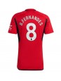 Manchester United Bruno Fernandes #8 Kotipaita 2023-24 Lyhythihainen